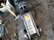 40口徑，配7.5KW電機，316L材質立式多級泵